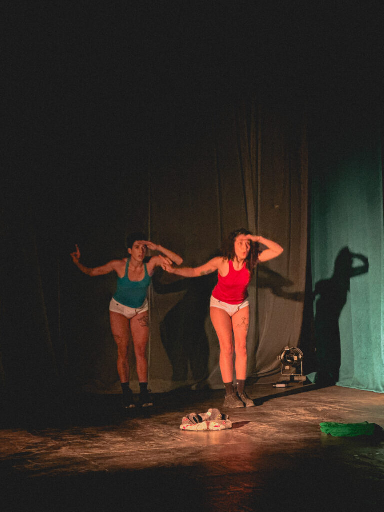 Fotografía de uno de los procesos de la Residencia de Dúo Kosa