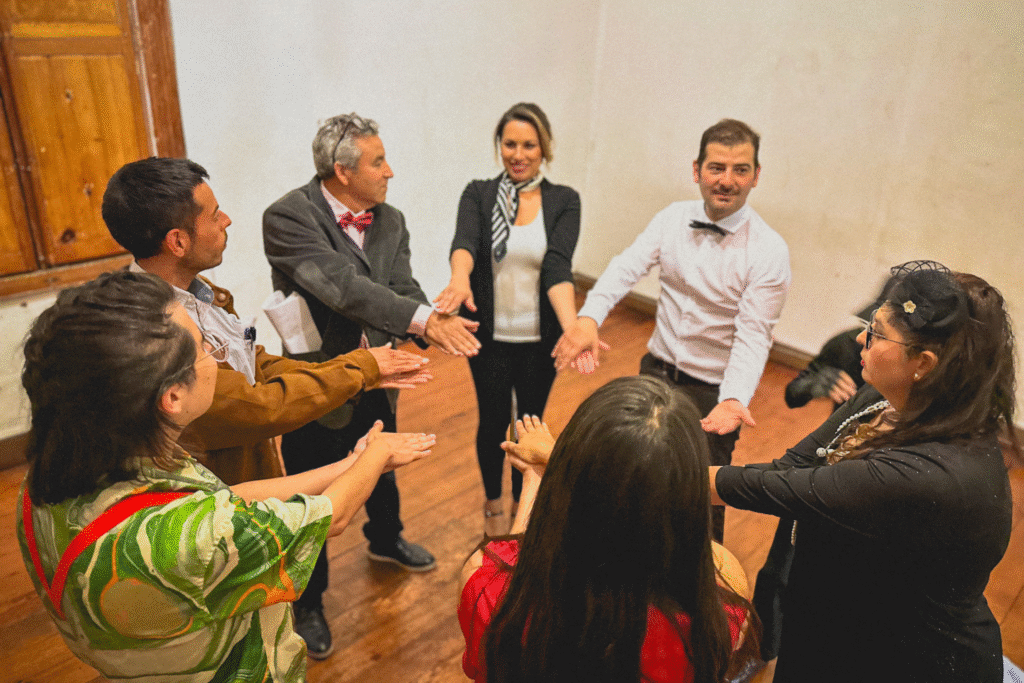 Fotografía de uno de los Talleres de Teatro para Adultos pasados