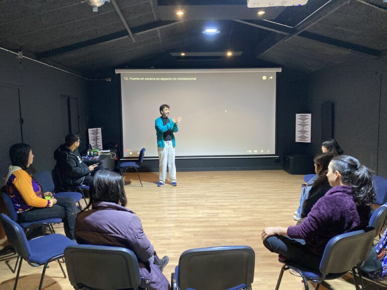 Fotografía del Taller de Maping realizado en Copiapó