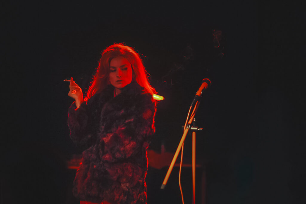 Fotografía de la obra performativa "Stella Terral"