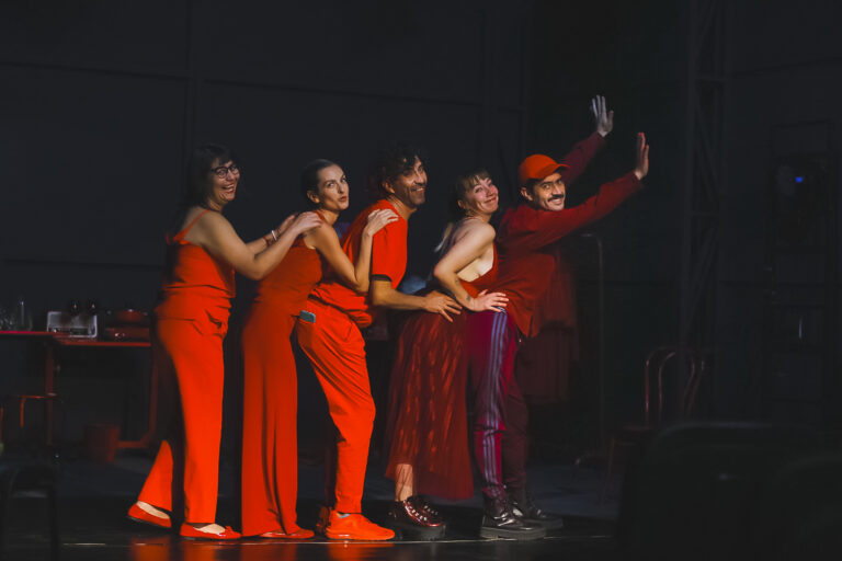 Fotografía de la obra performativa "Stella Terral"