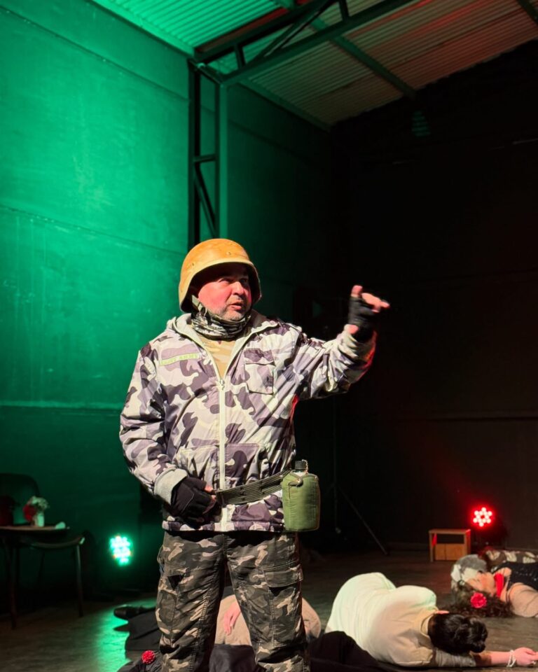 Fotografía de la presentación del cierre del Taller de Teatro para Adultos