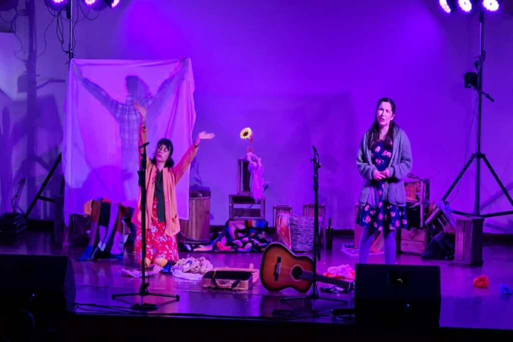 Fotografía de una de las obras de TeatroEco presentadas durante la Noche de Teatros