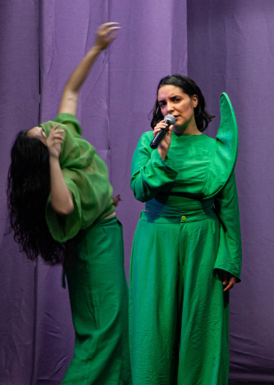 Fotografía de la obra "Teresa Incontrolable"