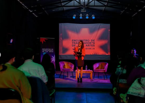 Fotografía del III Encuentro de Trabajadoras y Trabajadores de las Artes en Espacio La Gaviota