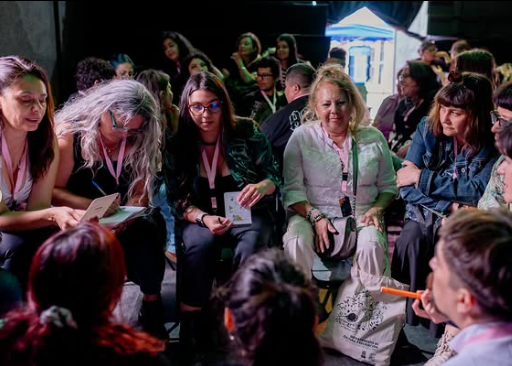 Fotografía del III Encuentro de Trabajadoras y Trabajadores de las Artes en Espacio La Gaviota