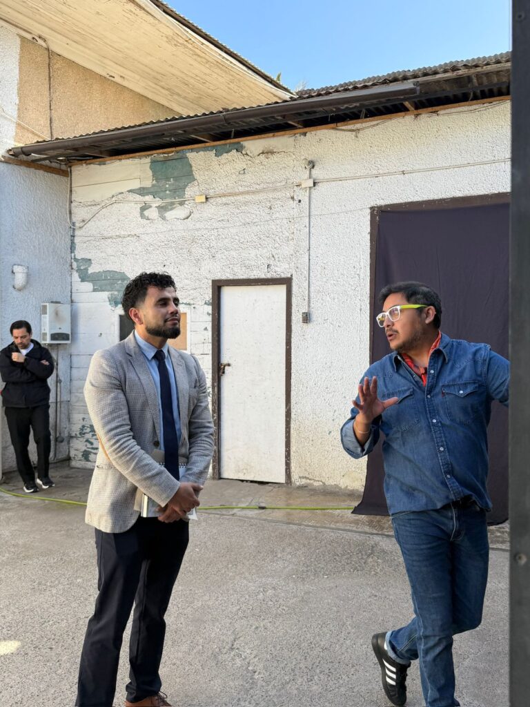 Fotografía de la visita a Espacio La Gaviota