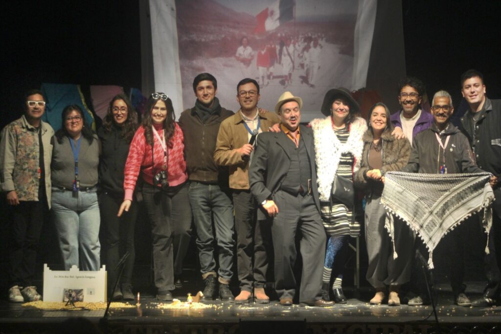 Fotografía del equipo del Festival Internacional TeatroPuerto