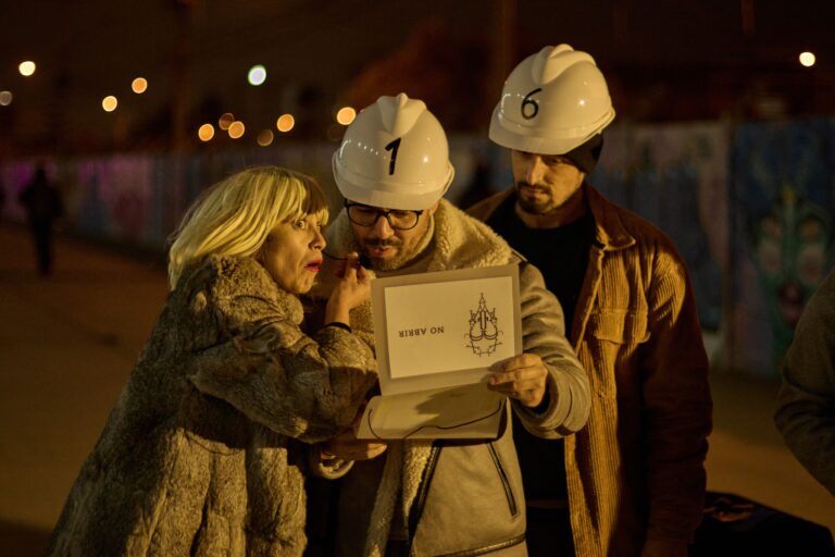 Fotografía de la obra presentada en el Circo La Cuarta Estación
