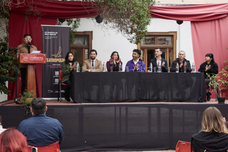 Fotografía del punto de prensa