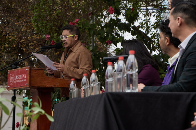 Fotografía del punto de prensa de lanzamiento del Festival Internacional TetaroPuerto