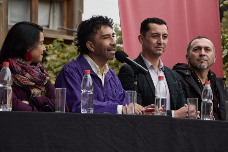 Fotografía del punto de prensa de lanzamiento del Festival Internacional TetaroPuerto