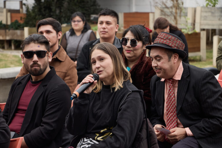 Fotografía del punto de prensa
