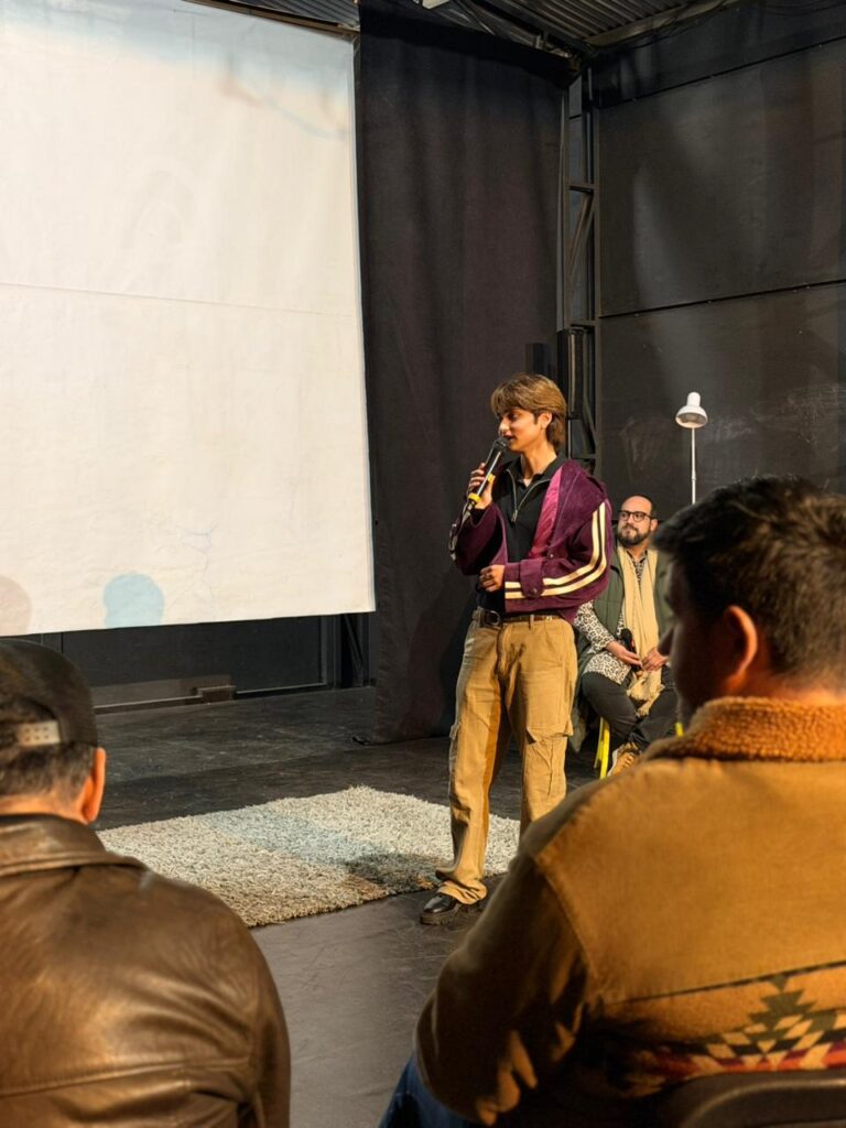 Fotografía del ciclo de cortometrajes "Identidad y Placer Trans"