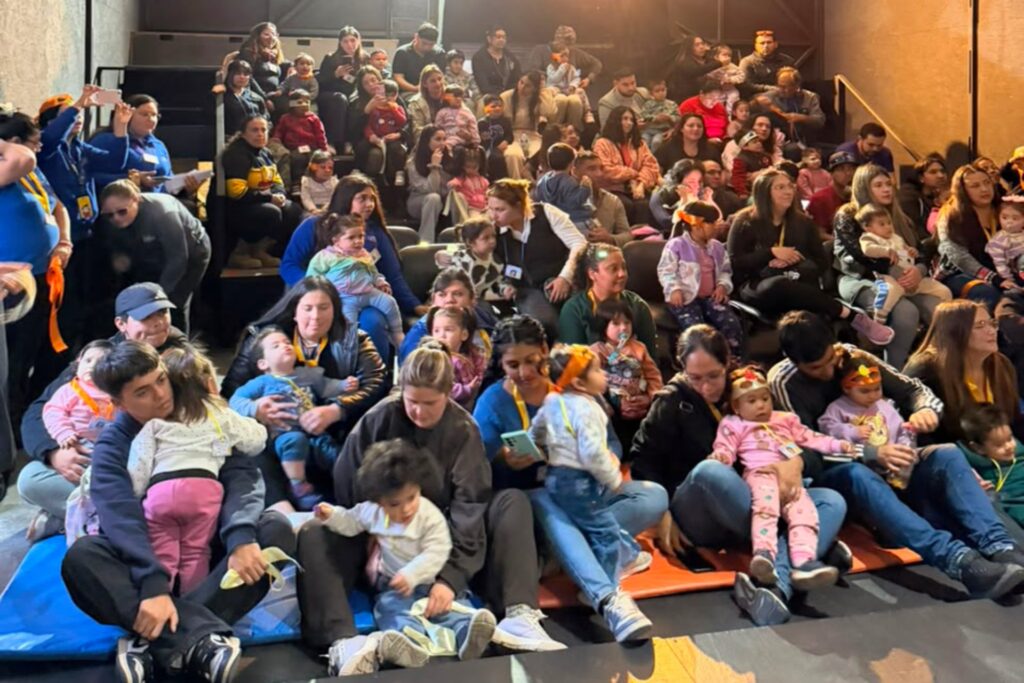 Fotografía de la jornada con el Jardín Infantil Sueños de Videla