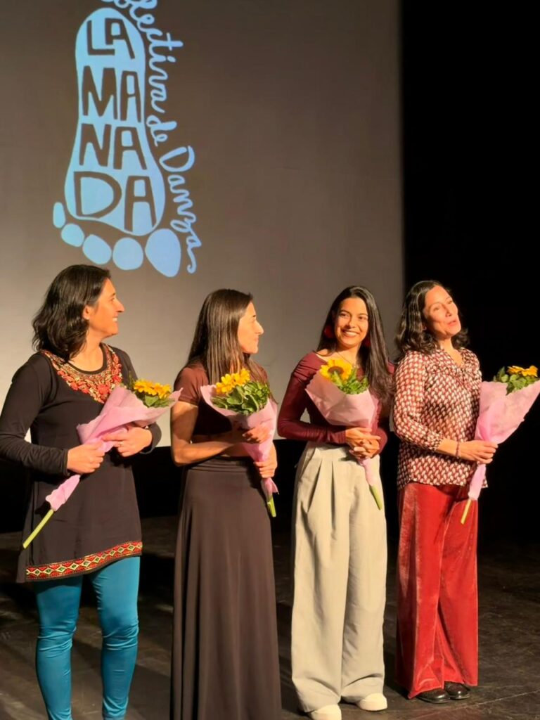 Fotografía de la celebración de los 10 años de la Colectiva de Danza