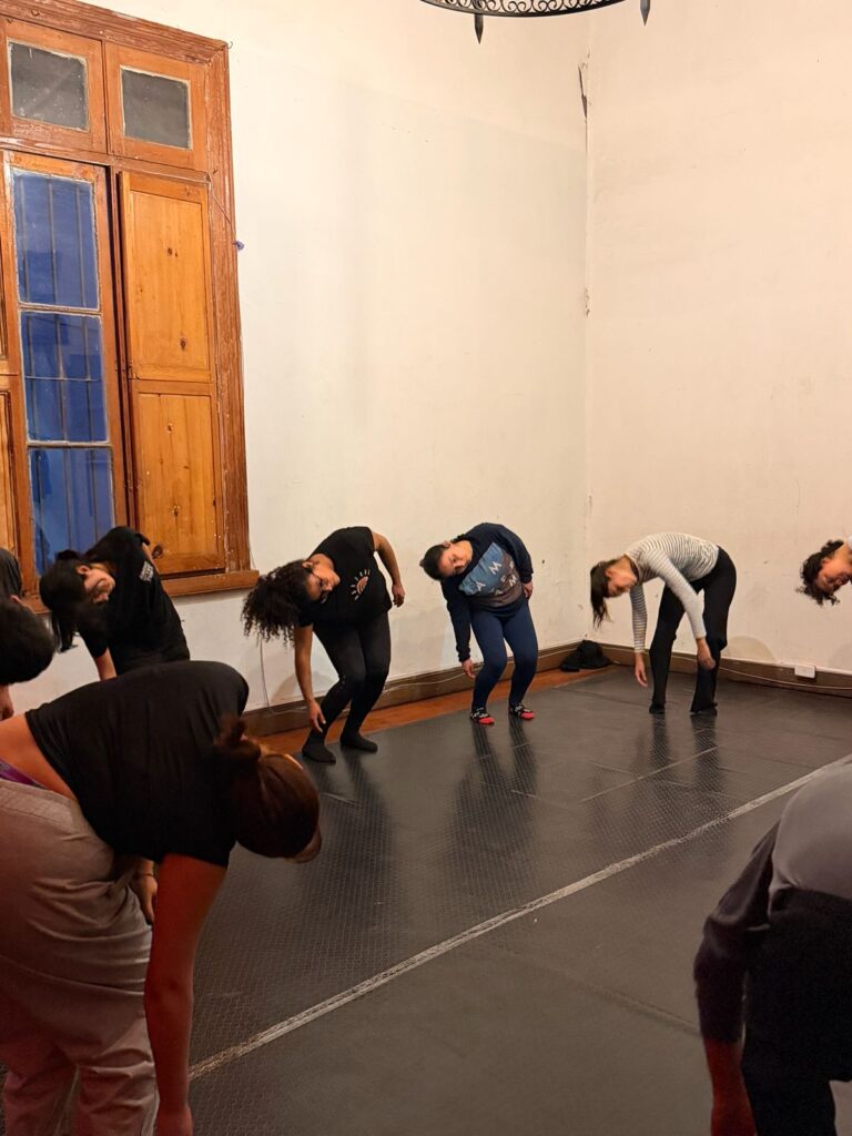 Fotografía del taller Dadadanza, de Estuario Creativo