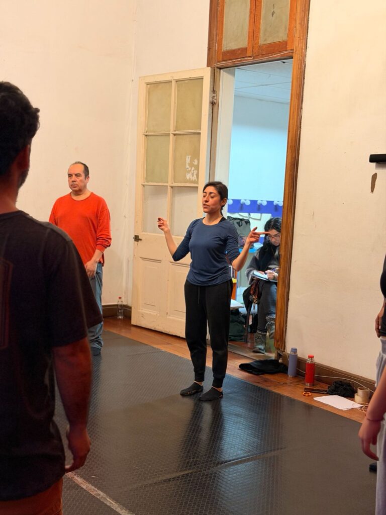 Fotografía del taller Dadadanza