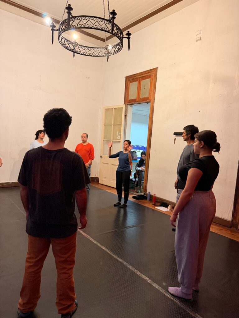 Fotografía del taller Dadadanza, de Estuario Creativo